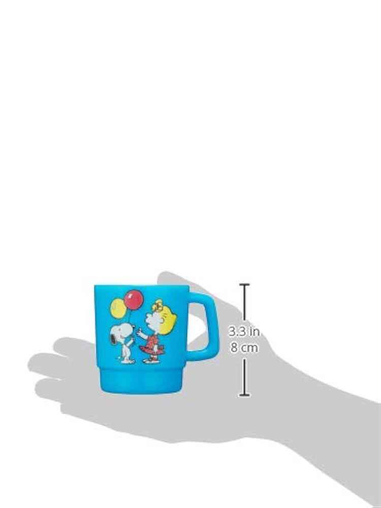 Amazon.co.jp: 大西賢製販 PEANUTS プラスチックマグ SN&SA BL S